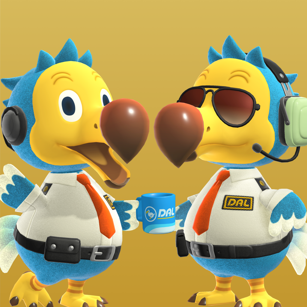 モーリーとロドリーがお出迎え
